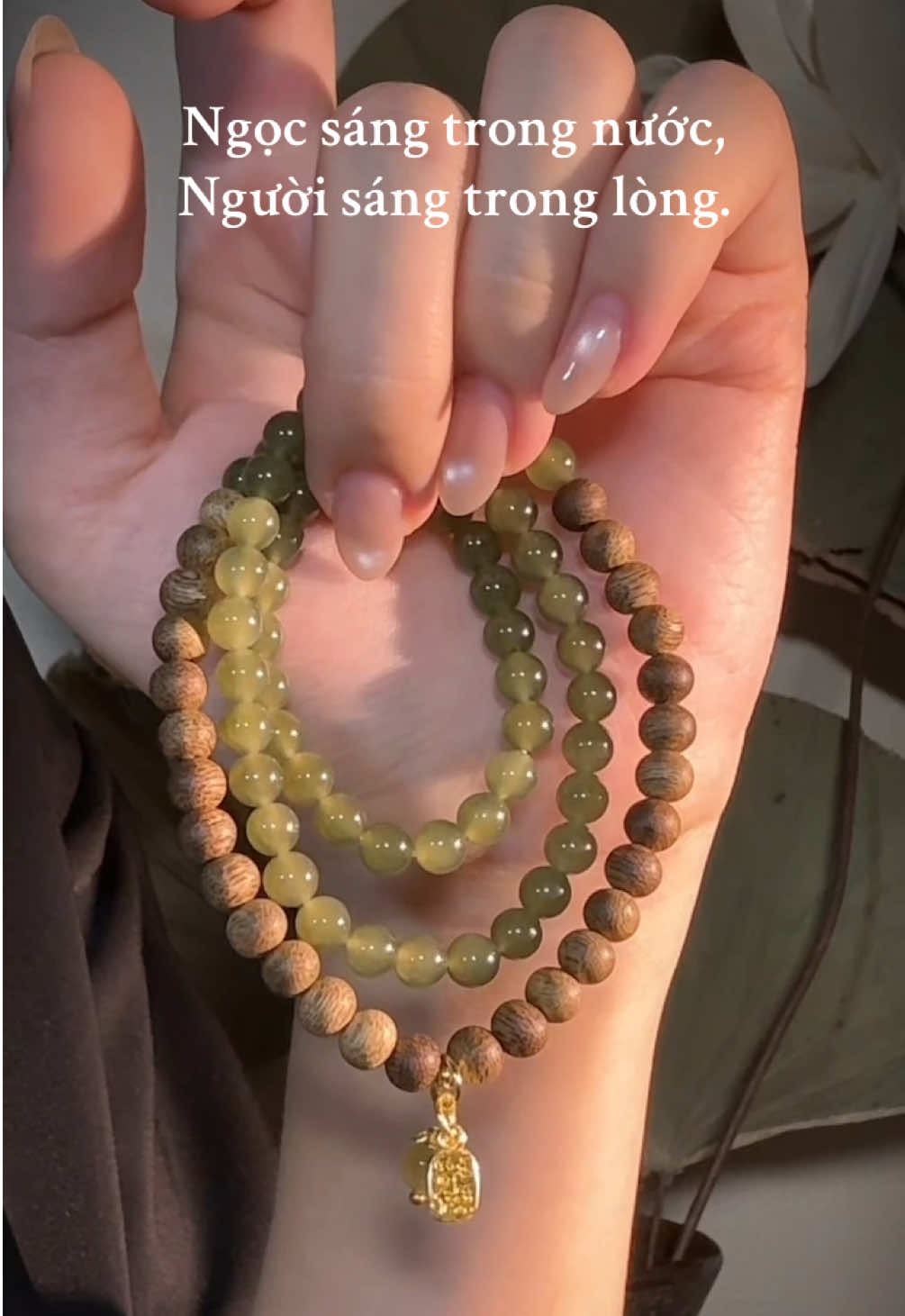 Khi lòng người trong trẻo – mọi thứ quanh ta cũng hóa dịu dàng #LienSinhDo #foryou #vongtay #binhan #xuhuong 