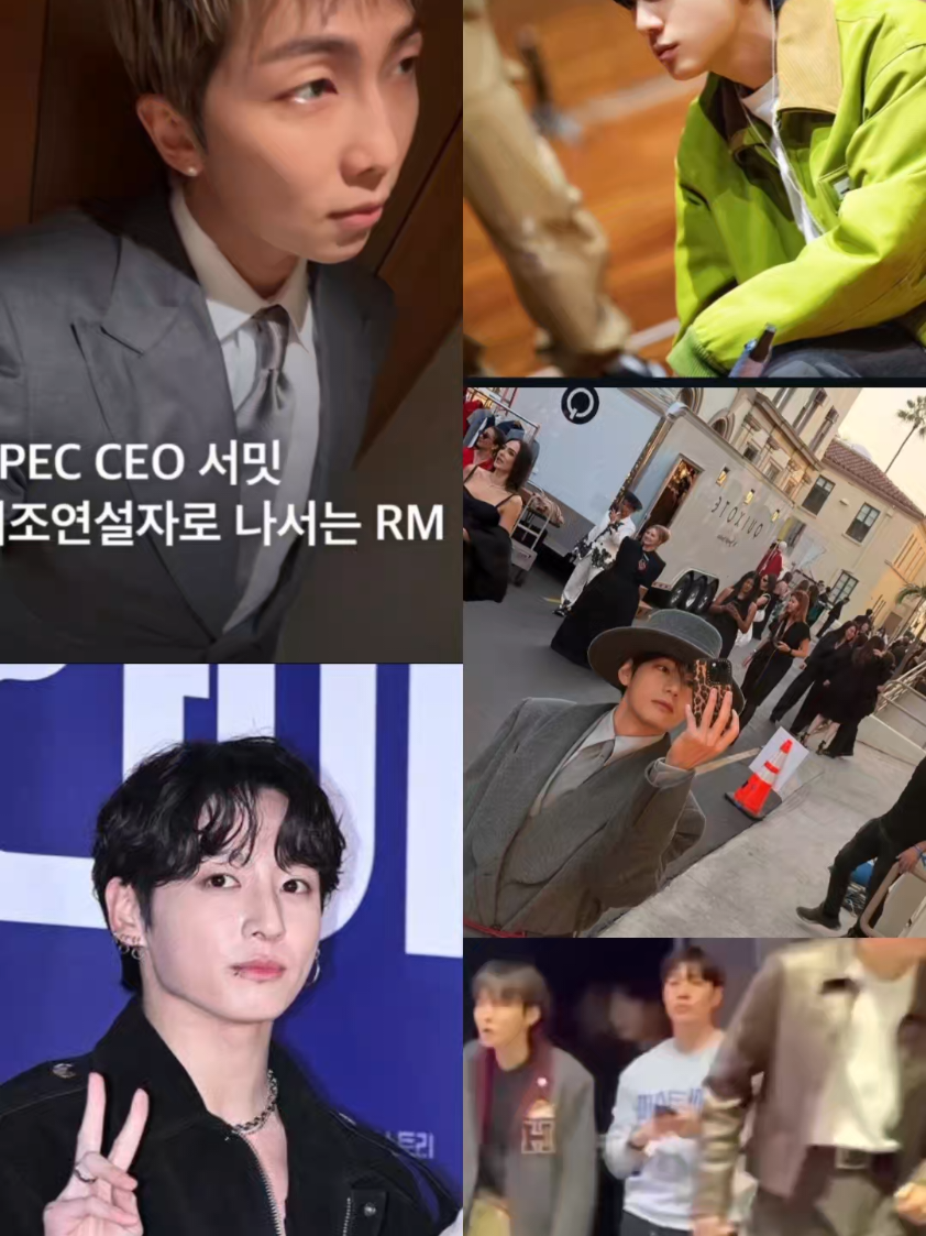 5/7 today's updates... #NAMJOON #JIn #Jhope #taehyung #jungkook 