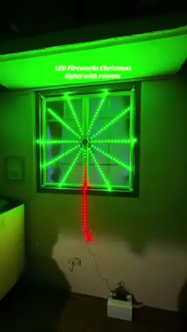 Ang ganda parang totoong fireworks. #ledchristmaslights #fireworkschristmaslight 