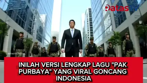 Versi lengkap lagu Pak Purbaya. Teman2ku semua dimanapun berada sehat selalu dan selamat Menikmati.