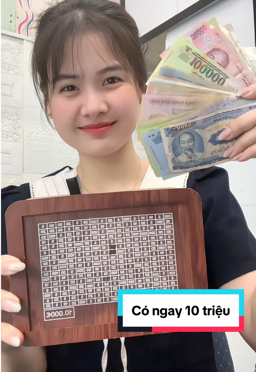 Tiết kiệm chưa bao giờ dễ đến thế, mỗi ngày 1 tờ thôi các chị ơi #hopgotietkiem #tietkiemtien #xuhuongtiktok #taphoanhabi 