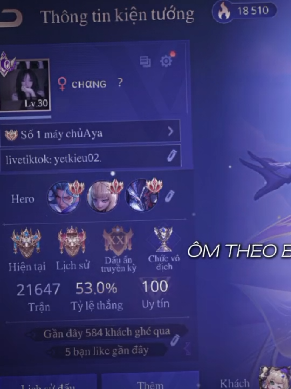 không đủ điều kiện với ai💢 #lienquanmobile #trending #CapCut 