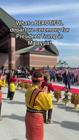 Incredible departure ceremony for @President Donald J Trump yesterday! #maga #fyp #donaldtrump