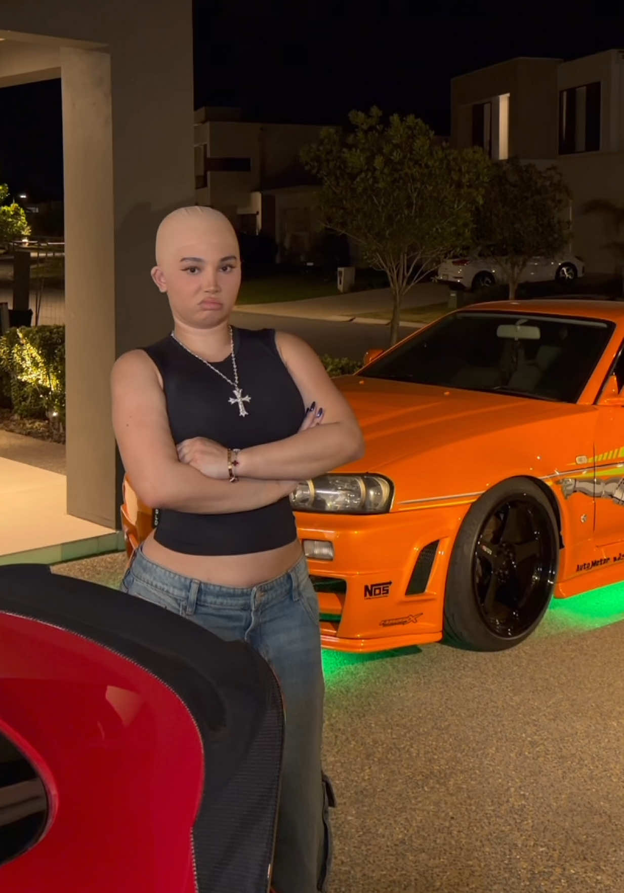 My Suki costume is somewhere in storage so this year you guys get Dom lmaooooo #gtr #supra #dominictoretto #fastandfurious
