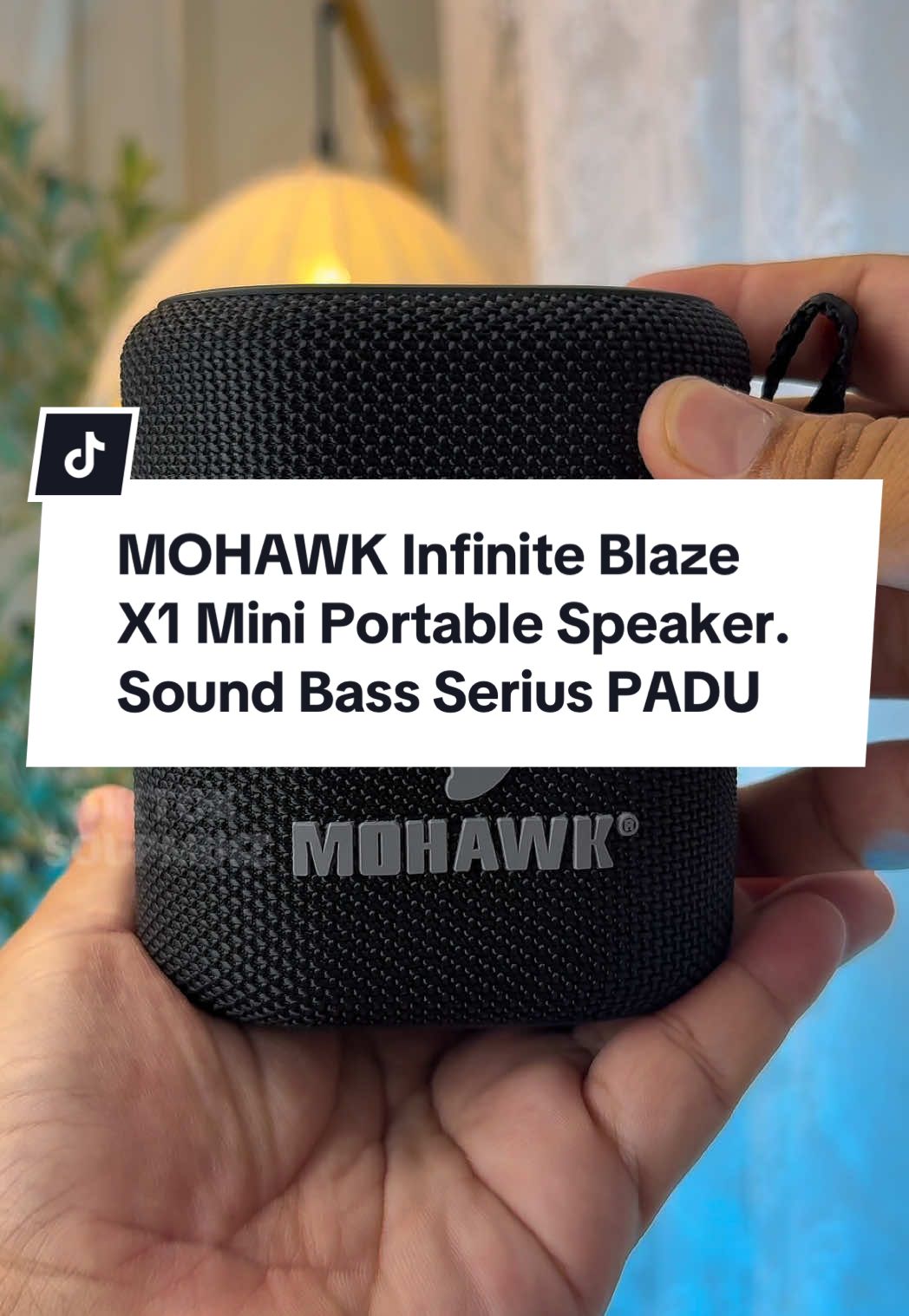 Sound Bass Speaker MOHAWK nie memang padu 💪. #mohawkspeaker #speakermohawk #portablespeaker 