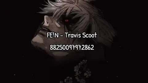 Music Code Roblox FE!N - Travis Scoot #fyp #viral #musiccodesforroblox #roblox 
