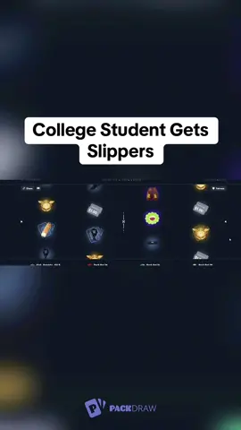 College Student Gets Slippers