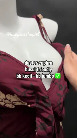 muat sampai Ld besar 🤏🏻 #dasterviral #dasterbusui #busuifriendly #trending #tiktok 