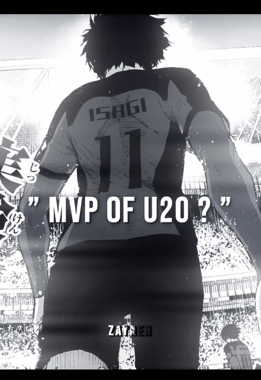 Bachira mvp of u20 🔥 | SONG ~ Montagem Classica | #fyp #zaynen #edit #bluelockedit #bluelock 