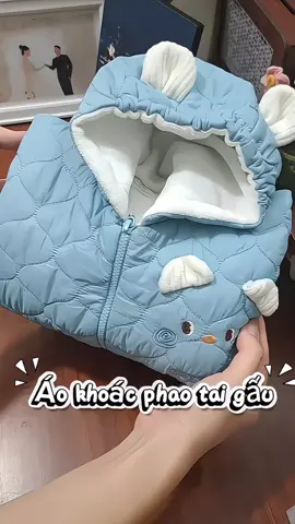 Áo khoác phao tai gấu cho bé trai, bé gái #quanaothudongchobe #aokhoacphaochobe #aokhoactaigau #thoitrangtreem #muataitiktok 