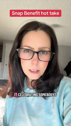 Snap benefits hot take. Food is a human right. #foodstamps #snap #trending #fyp #foryoupage 