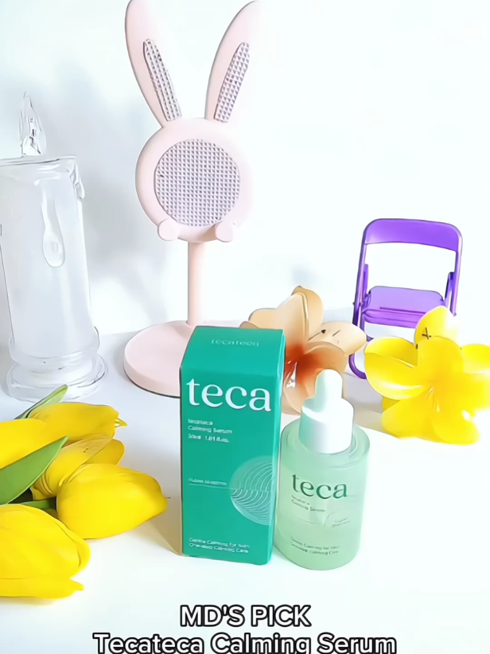 bukan sekadar serum, tapi perawatan penuh ketenangan untuk kulitmu @mdspick_review  #tecateca #mdspick #kbeauty #vegan #skincare
