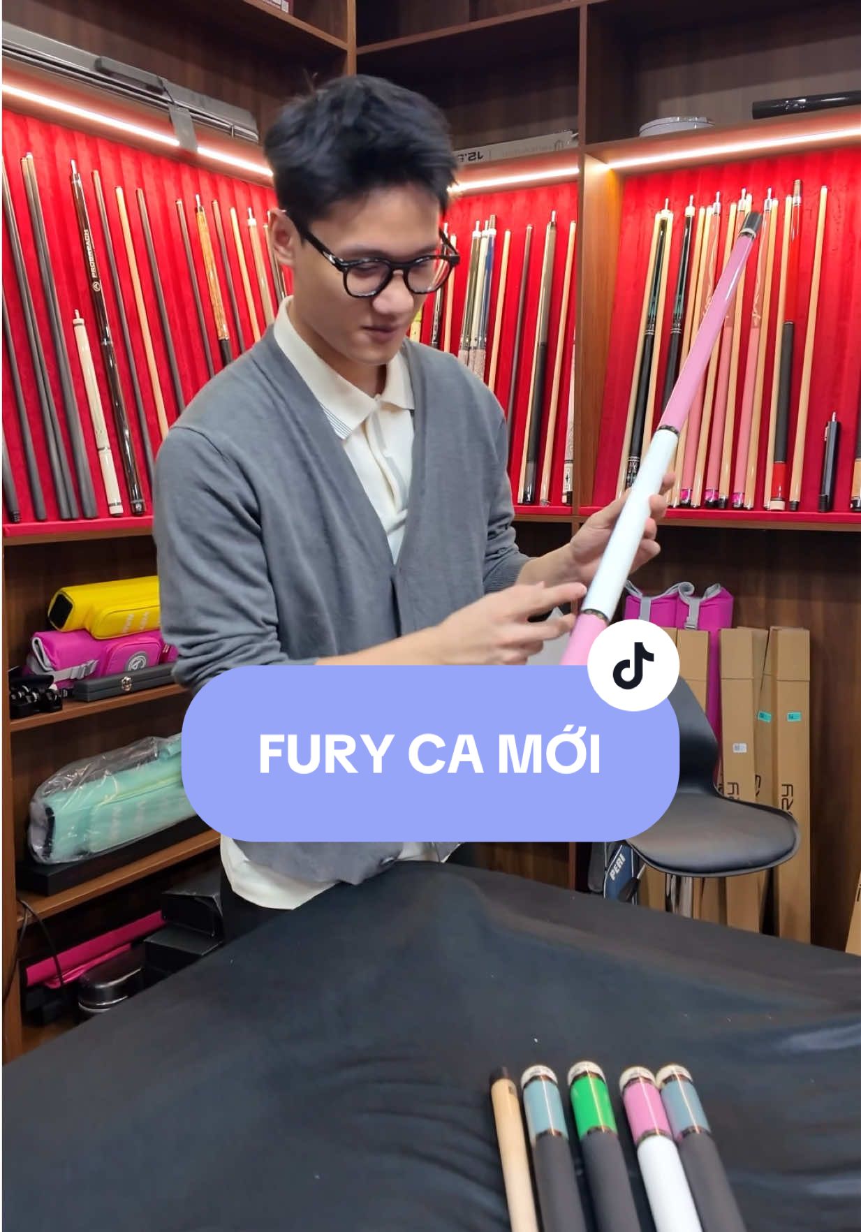 Fury CA phiên bản mới #trunganhbilliardshop #xbilliard #allincuevietnam 