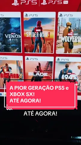 A PIOR GERAÇÃO PS5 e XBOX SX! ATÉ AGORA! #alancleber #alanclebergames #games #foryou #you