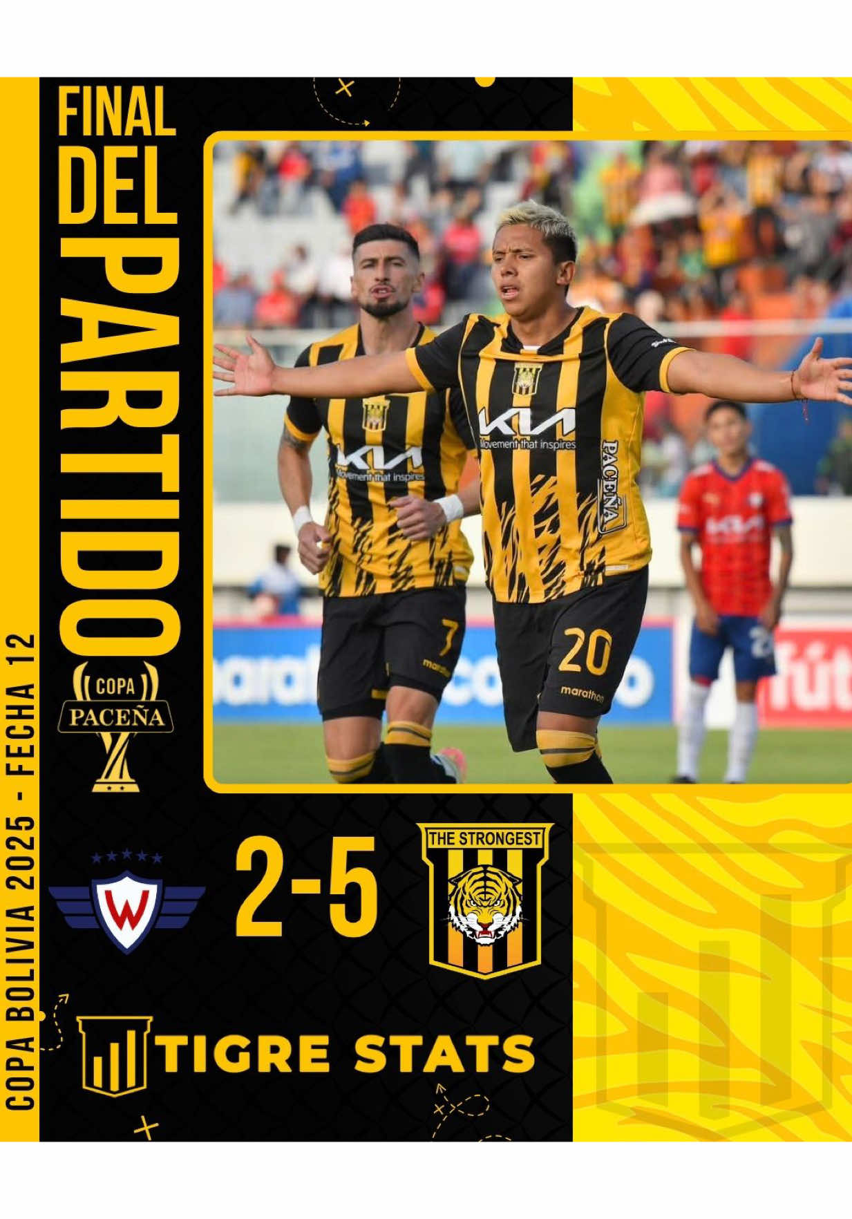 Tremenda remontada del @Club The Strongest en Cochabamba #greenscreen #clubthestrongest #generacion1908 #futbolboliviano #parati 