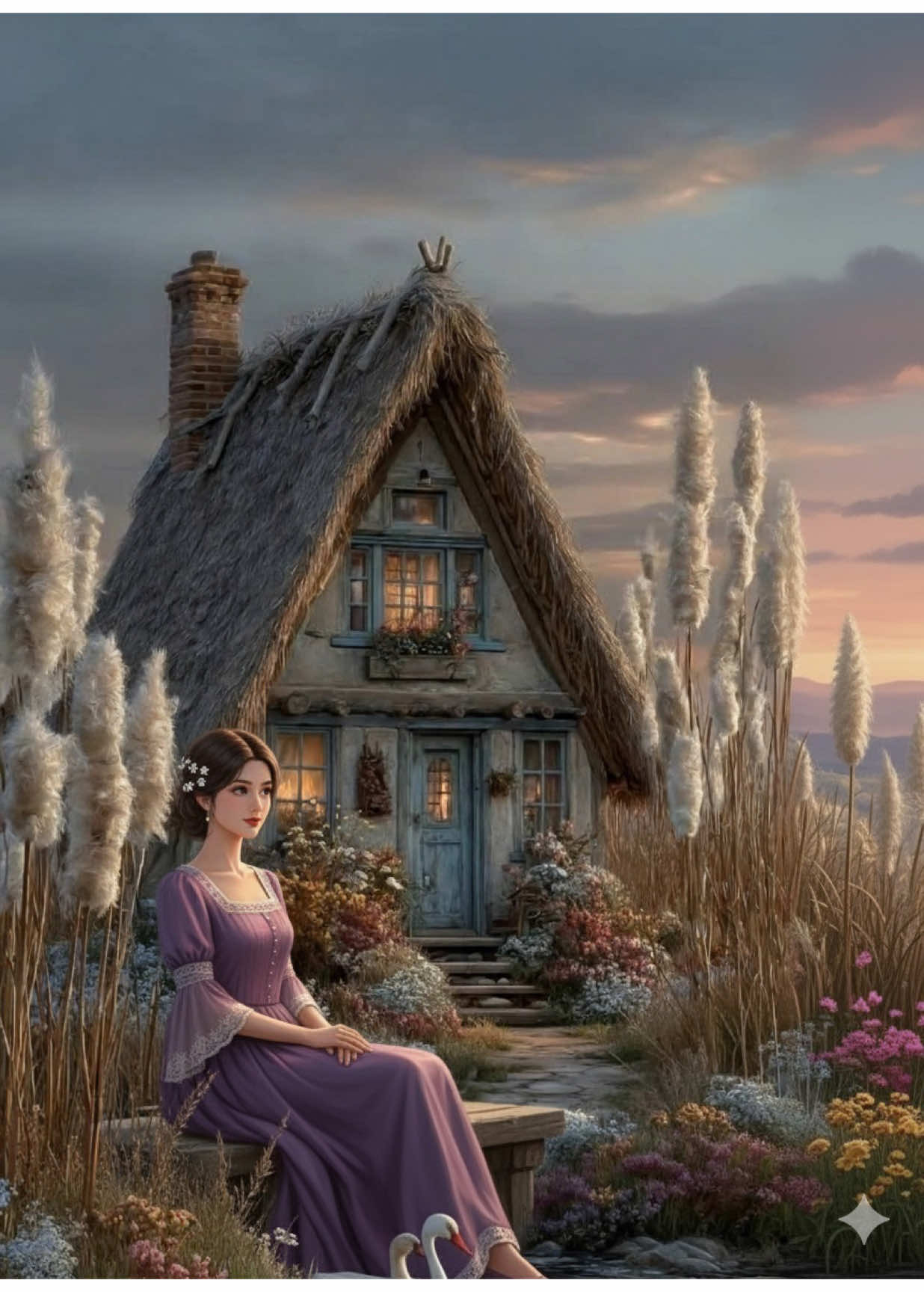 ASMR Fairy Tale Escape 🏰 Ghibli Fantasy World | Magical Relax  Escape to a magical Ghibli-inspired Fairy Tale world! This loop features breathtaking fantasy scenes: a hidden castle at sunset, a tranquil walk through a rose garden, a peaceful mountain village, and a cozy thatched-roof cottage. This cozy and romantic aesthetic is designed for deep relaxation, focus, or sleep. Let the gentle ASMR and Lofi music of Suzu Studio transport you to a world of dreams. We create study music, magical visuals, and relaxing music to help you unwind. Subscribe to Suzu Studio for more peaceful vibes. Subscribe and stay calm. #peaceful #cozyvibes #calmvibes #countrysidelife #relaxingvideo 