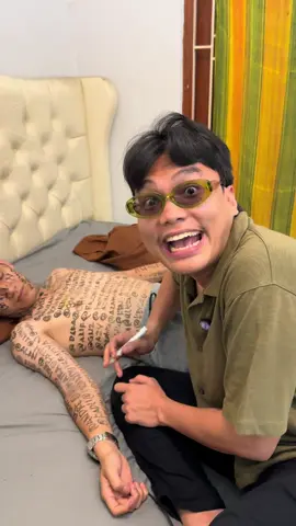 Gasabar liat dia bangun