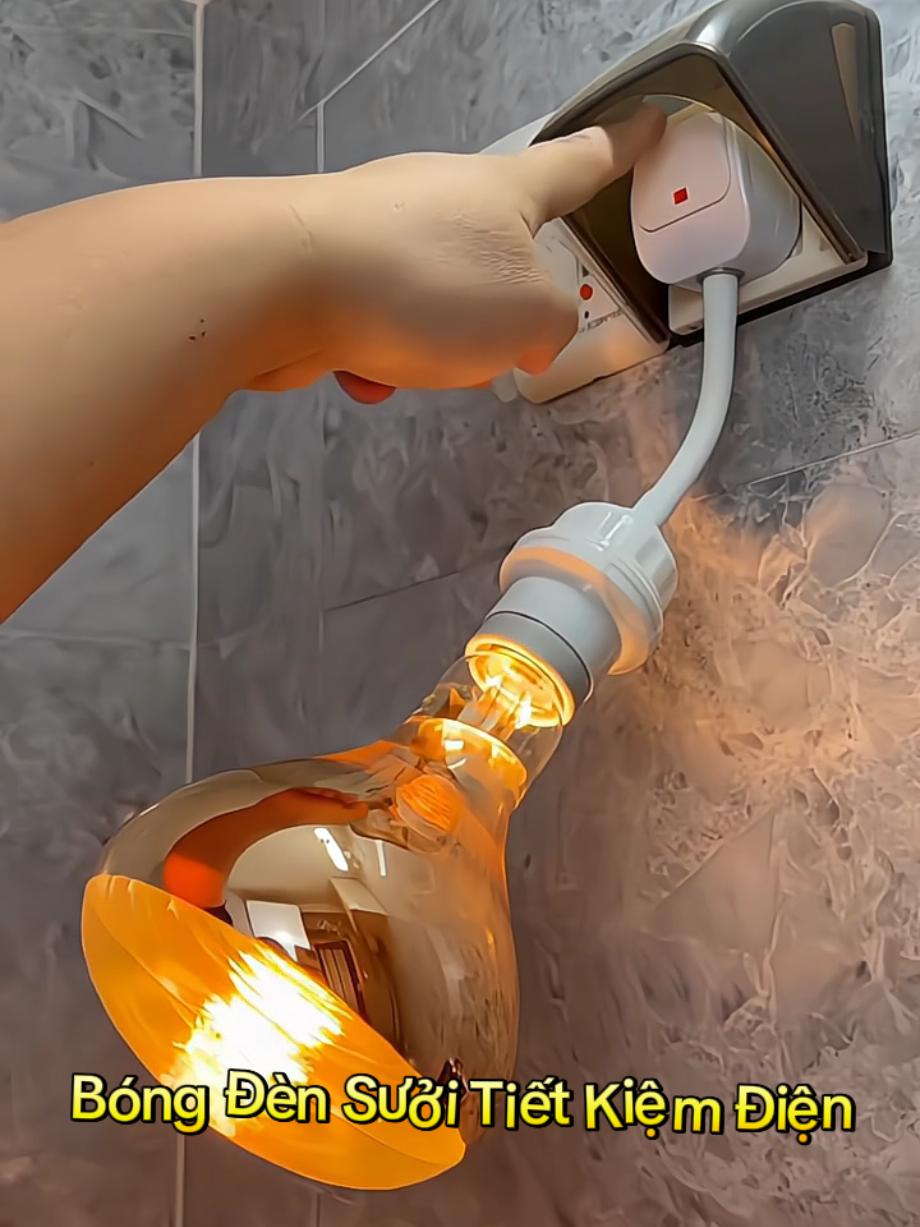 Bóng sưởi tiết kiệm điện cho mùa đông sắp đến #nuitienich #bongsuoinhatam #bongsuoi 
