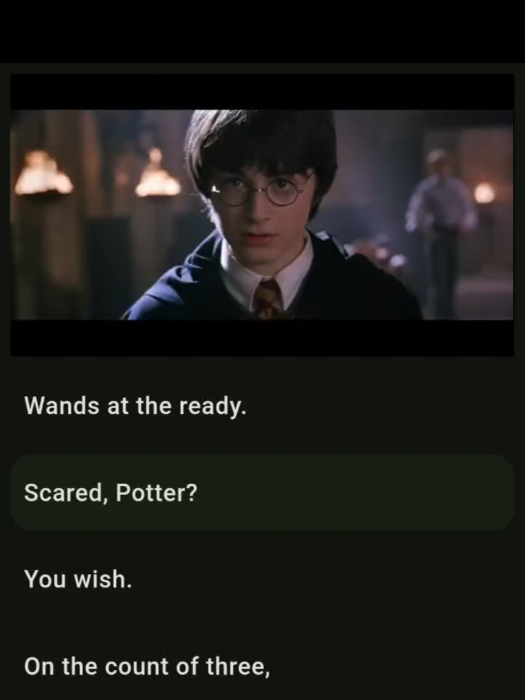 Learn English with Harry Potter  Learn English with movies | Practice speaking through shadowing | Improve your pronunciation & fluency | Join the movie language journey! 🍿#practicespeaking #harrypotter ##improveyourpronunciation #learnenglishwithmovies #fluency 