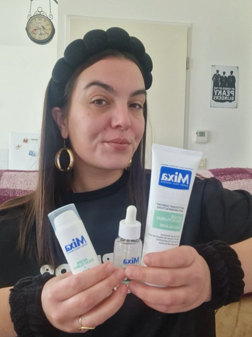 💙 @Mixa France #mixa #mixafr #skincare #kalinabeauty #skincareroutine 