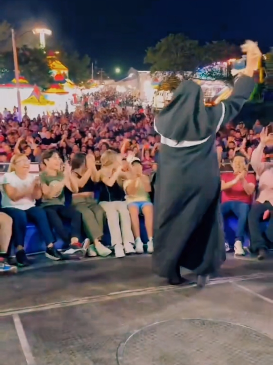 6M Views thanks #dancingnun #viral #fy #nun #atom 