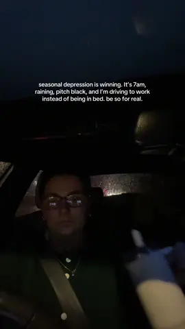 pov: i’m questioning every life decision this morning #seasonaldeperession #fallmood #morningstruggles #9to5 #corporatelife 