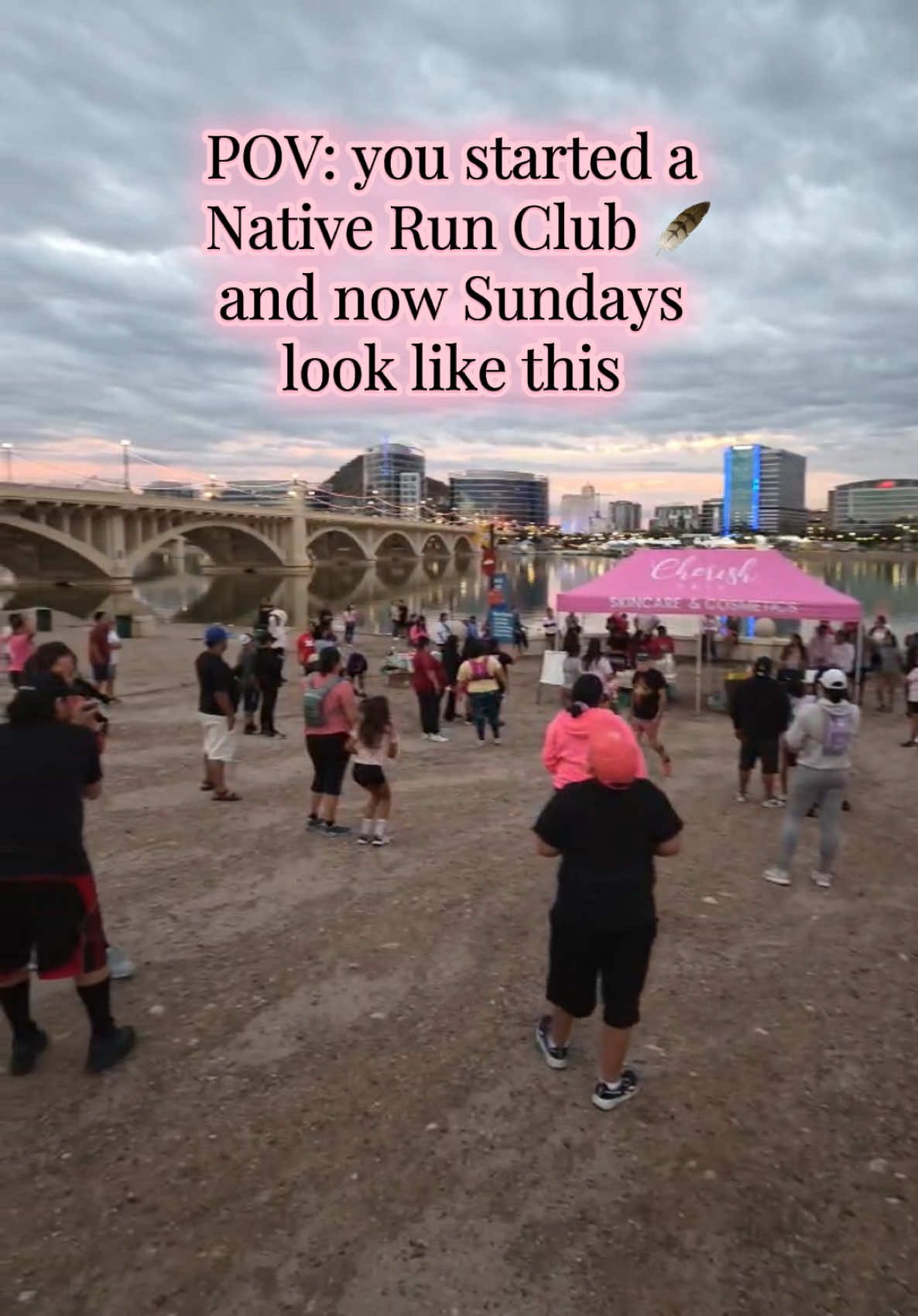- its my favorite day of the week now 🪶💕 #nativetiktok #nativebaddiesrunclub #forthegirls #cherishskin #tempe 