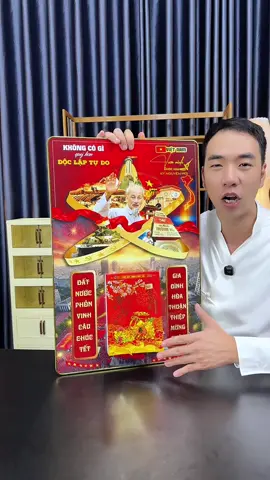 Tranh gỗ lịch tết tráng gương Cao Cấp