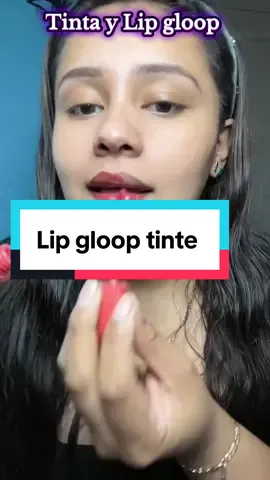 Tinta y lip gloop #maccosmeticsnewarrivals #lauragellerfacepalette #labubumakeup #elfgiantlipgloss #lipstainingoil