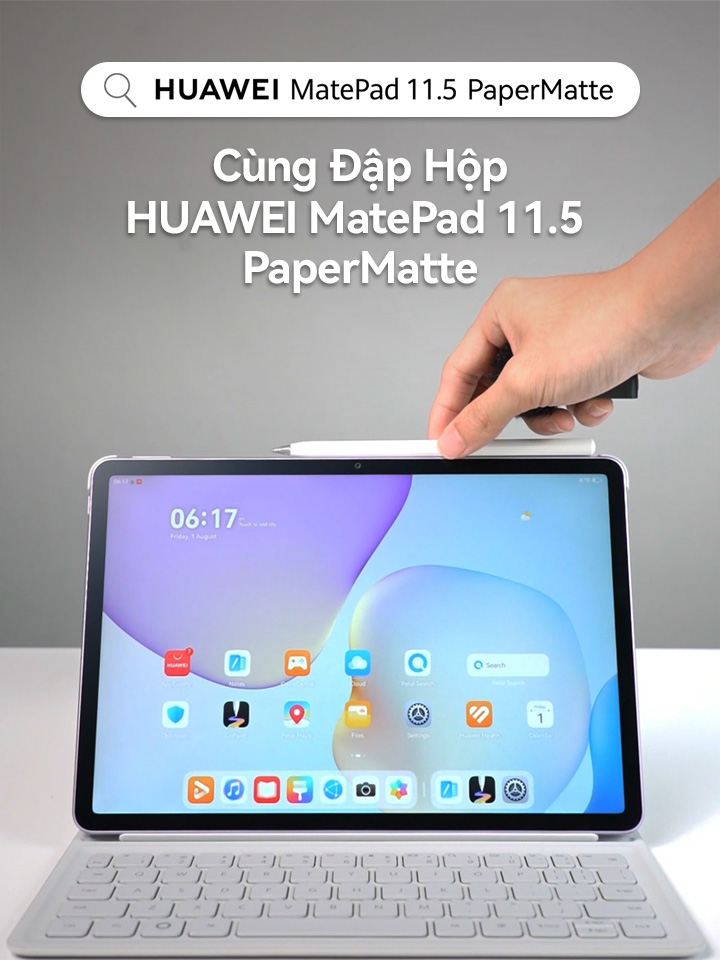 Unbox xong là “ồ wow” liền 🤩 Chiếc máy tính bảng nhẹ, xinh, đa nhiệm cực đỉnh 🔥 #HUAWEIMatePad #HUAWEIMatePad115