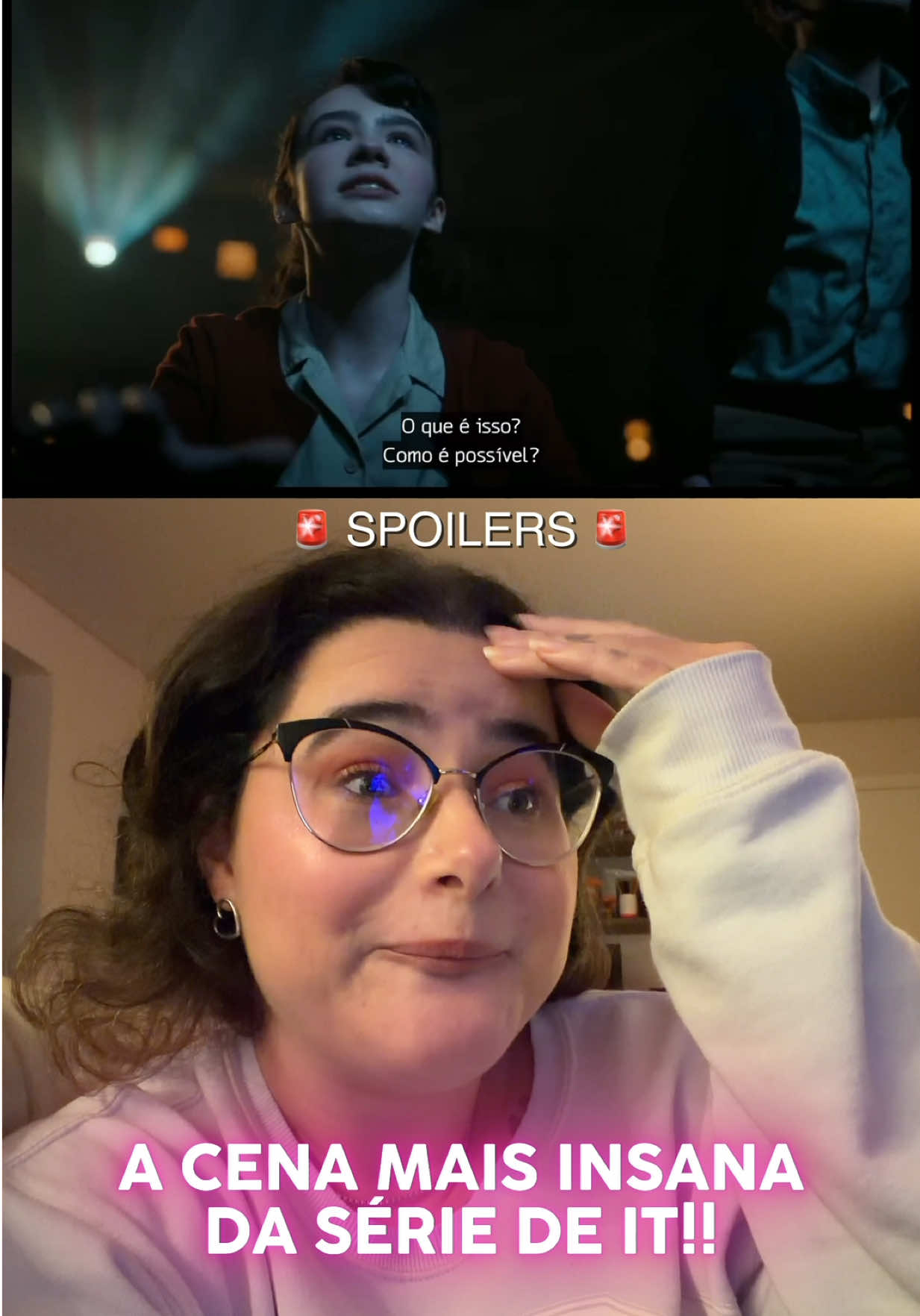 Quem não ficou em CHOQUE com essa cena assistiu errado kkk #welcometoderry #it #react 