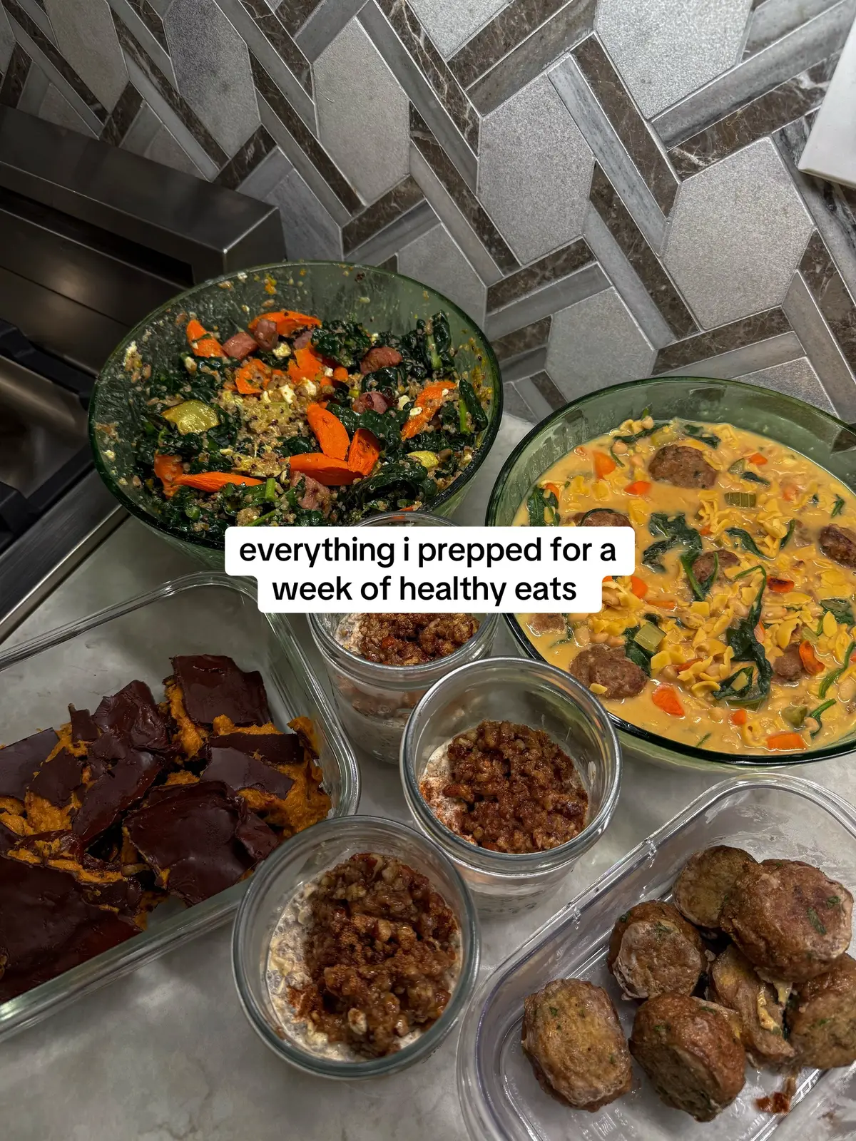 comment on ig for recipes! #chocolate #soup #highprotein #mealprep #healthyfood