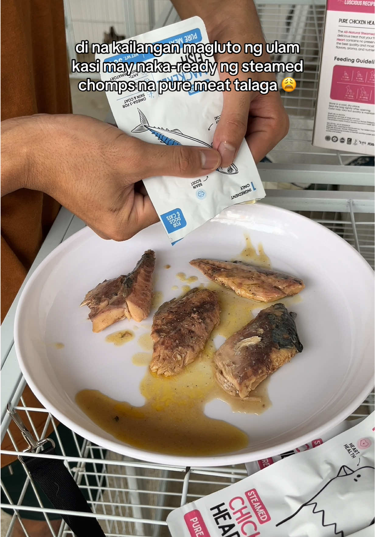 magugustuhan rin ng mga cats nyo kasi pure meat talaga #lusciousrecipesteamychomps #lusciousrecipe #petfood #appetiteboosterforpet #petfoodtopper 