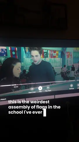 In case you wanted more unpacking of the Forks HS cafeteria flag collection