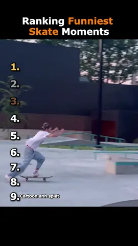 Ranking Funniest Skate Moments😂🩷 #ranking #skate #goviral #fyp #foryou 