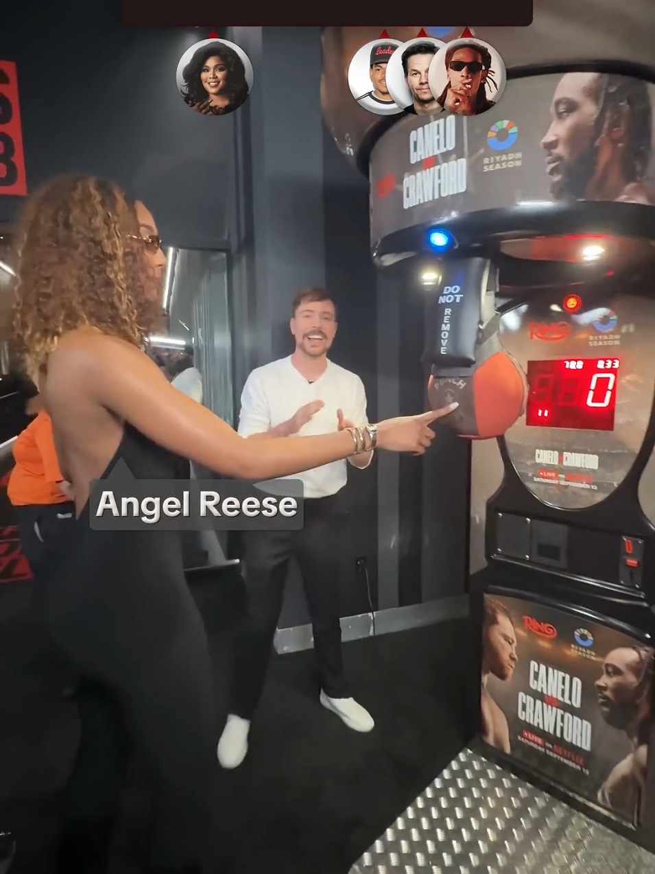 Which Celebrity Punches The Hardest? | #tiktok | #mrbeast |@I AM I 😎 