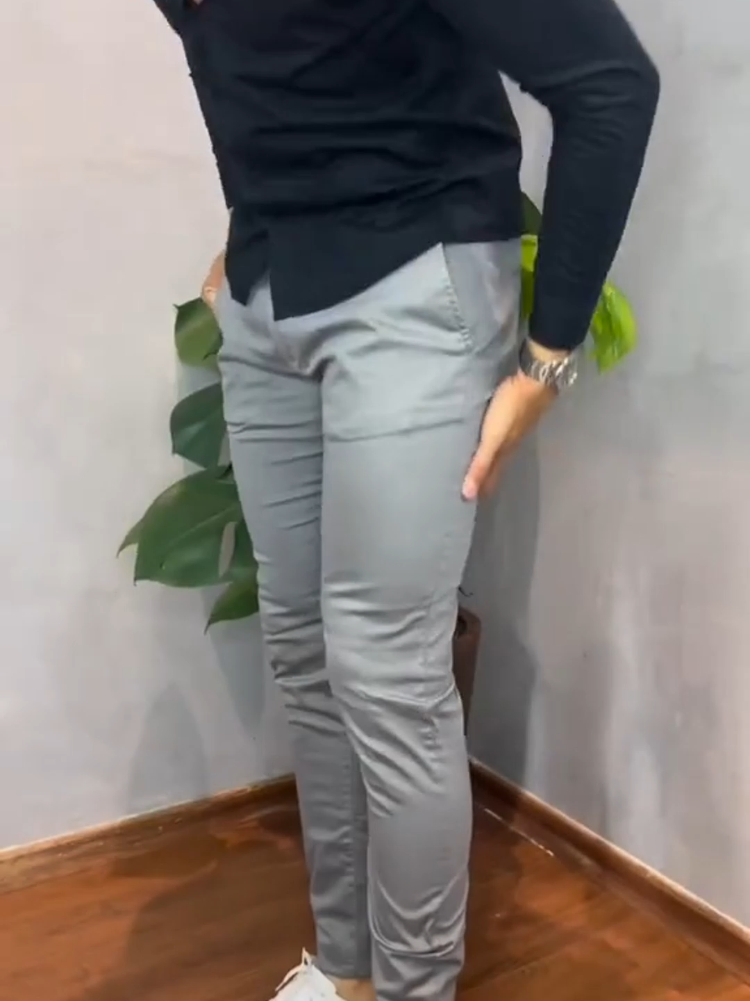 Calça sarja masculina premium