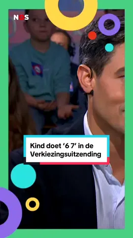 Heb jij de ‘6 7’ in de Verkiezingsuitzending gezien? ✋🤚 #jeugdjournaal #67 #verkiezingen 