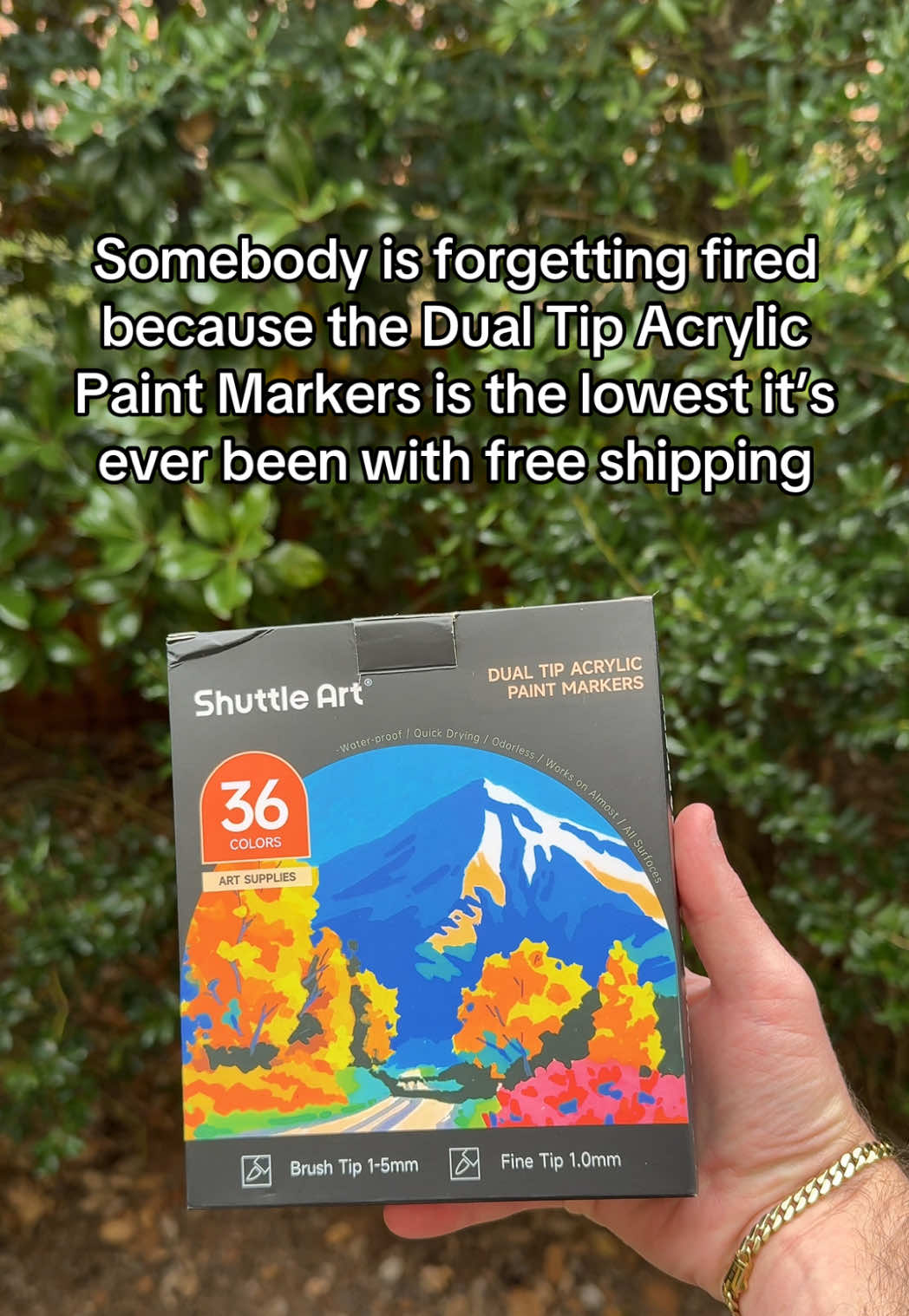 Dual Tip Acrylic Paint Markers #tiktokfinds #TikTokShopCreatorPicks #tiktokdeals #TikTokShopBlackFriday #TikTokShopCyberMonday Limited-time offer. Prices and discounts may vary based on your applied offers and depending on when you see the video. Promotion may have ended by the time you see this.