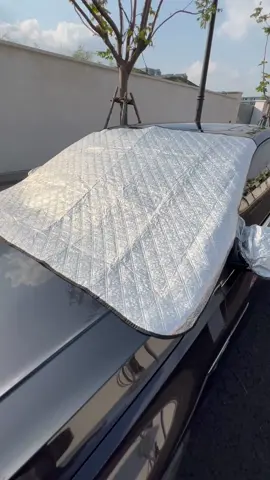 Save time in the mornings with this easy ice and snow windshield cover #winteressentials #frostprotection #tiktokshopfalldealsforyou #snowready #tiktokshopcreatorpicks