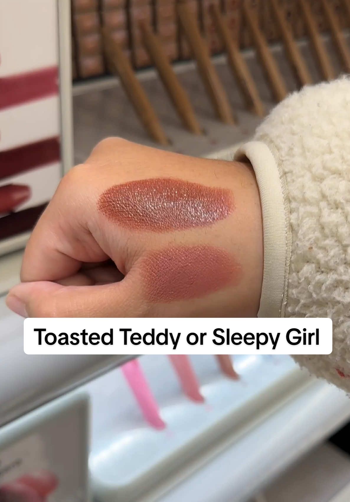 Chat help!!! @sephora sale is happening soon and decisions NEED to be made. Which bush am I getting ?? @rhode skin #rhode #rhodeblush #sephorasale #toastedteddy #pocketblush 