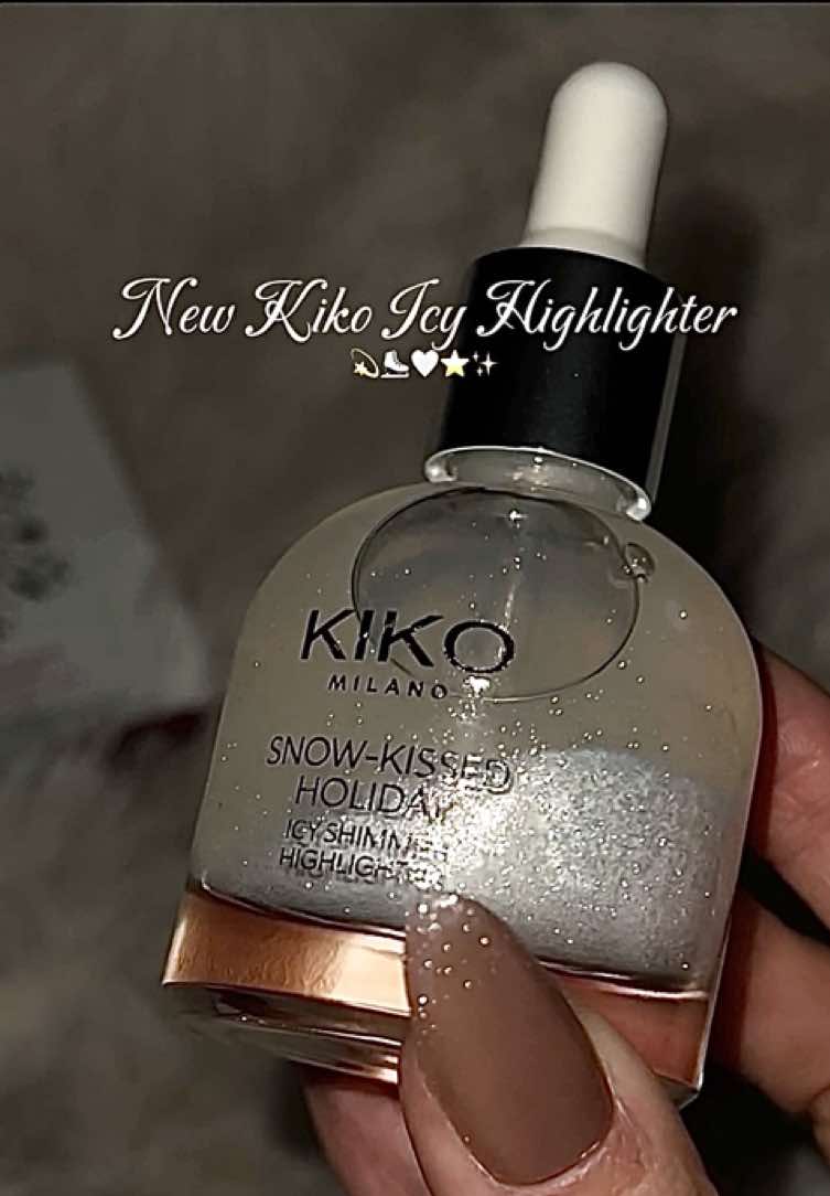 New kiko highlighter❄️✨ #KIKOMilano #kiko #kikohighlighter #shimmer #KIKOSnowKissedHoliday 