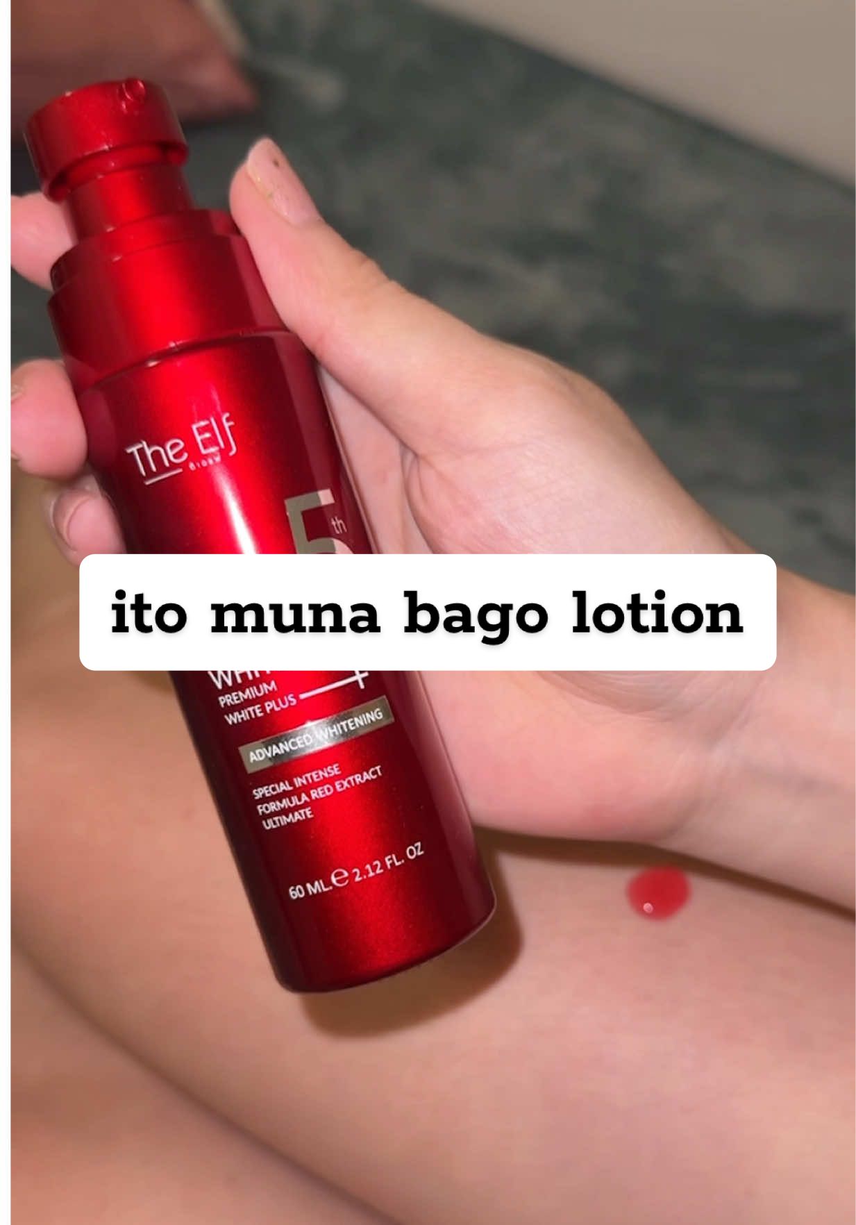 Iba din talaga pag gawang thailand. #theelf #elfnano #elfnanowhitedose #whitening #bodycare 