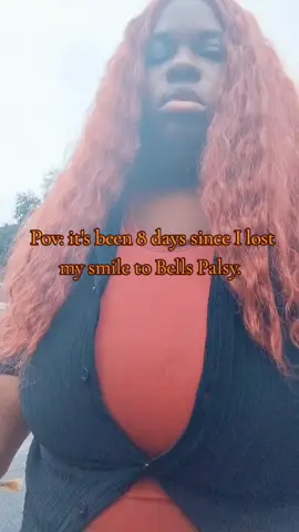 As someone who knows my smile brings warmth and love in every room I step in. It's hard not being able to do one of the things I love the most. Everyday I see a little more light leave my eyes. 