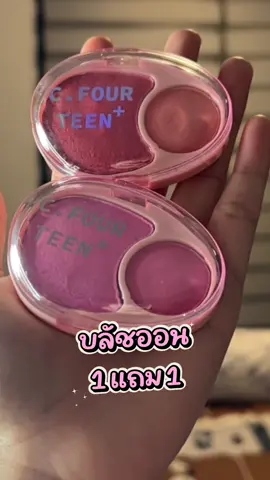(ซื้อ 1 แถม 1) C.FOURTEEN บลัชออน สีชัด