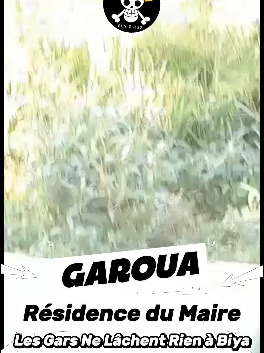 Résidence du Maire de Garoua incendié #issatchiroma #nordcameroun #paulbiya #genz237 #genz #bahebeck #kamto #aladjilougman #mauricekamto #elecam