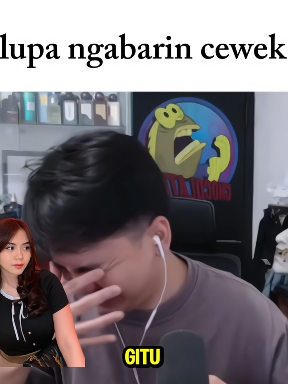 jangan lupa lagi ya seti @ade @gagitusil #set1awanade #gagitusil 