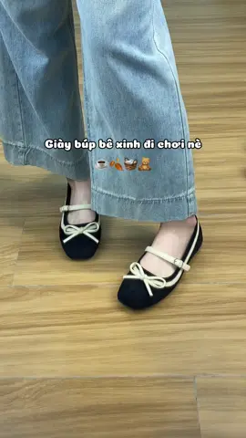 Giày búp bê xinh đi chơi, đi học nè #gaubata #giaynu #giaybupbe 