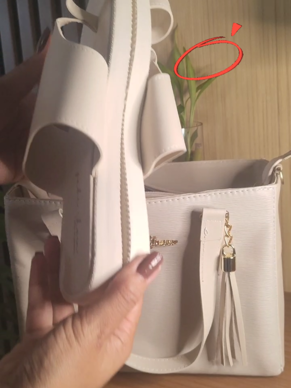 kit Bolsa + sandália papete Gaby Show anjik média  #kitbolsa #sandalia #anjik 