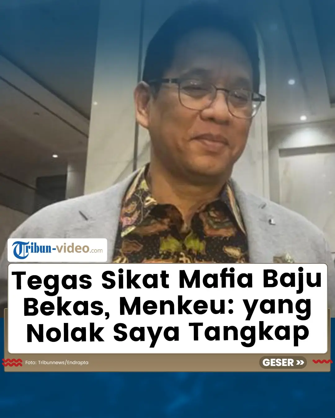 Menkeu Purbaya Tegas Sikat Mafia Baju Bekas: Pelaku Thrifting yang Nolak Saya Tangkap Duluan Baca berita selengkapnya di situs video.tribunnews.com  #menkeu #menkeupurbaya #mafiabajubekas #bajuthrift #thrifting 